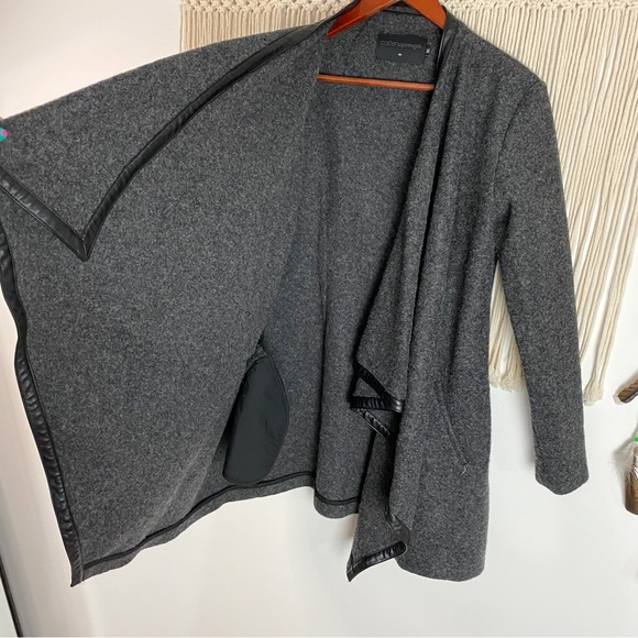 Coster Copenhagen Wool Blend Charcoal Sweater Cardigan Size Medium - Picture 4 of 11